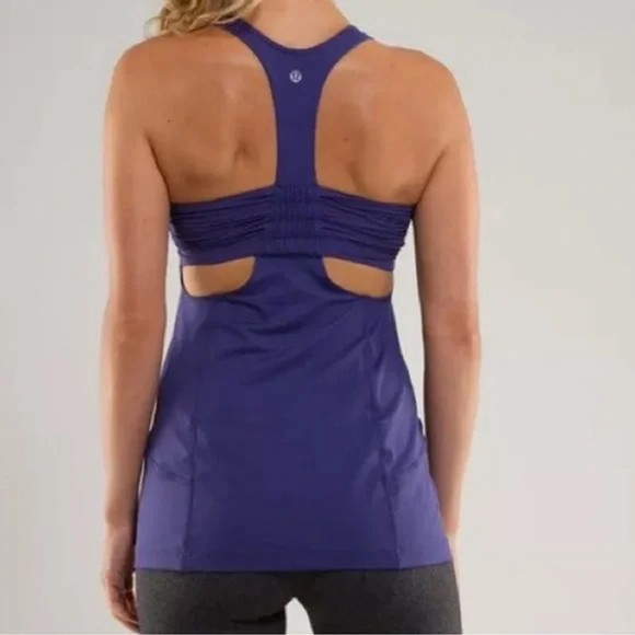 Lululemon Turbo Tank in Royalty Blue 6 - Picture 1 of 6